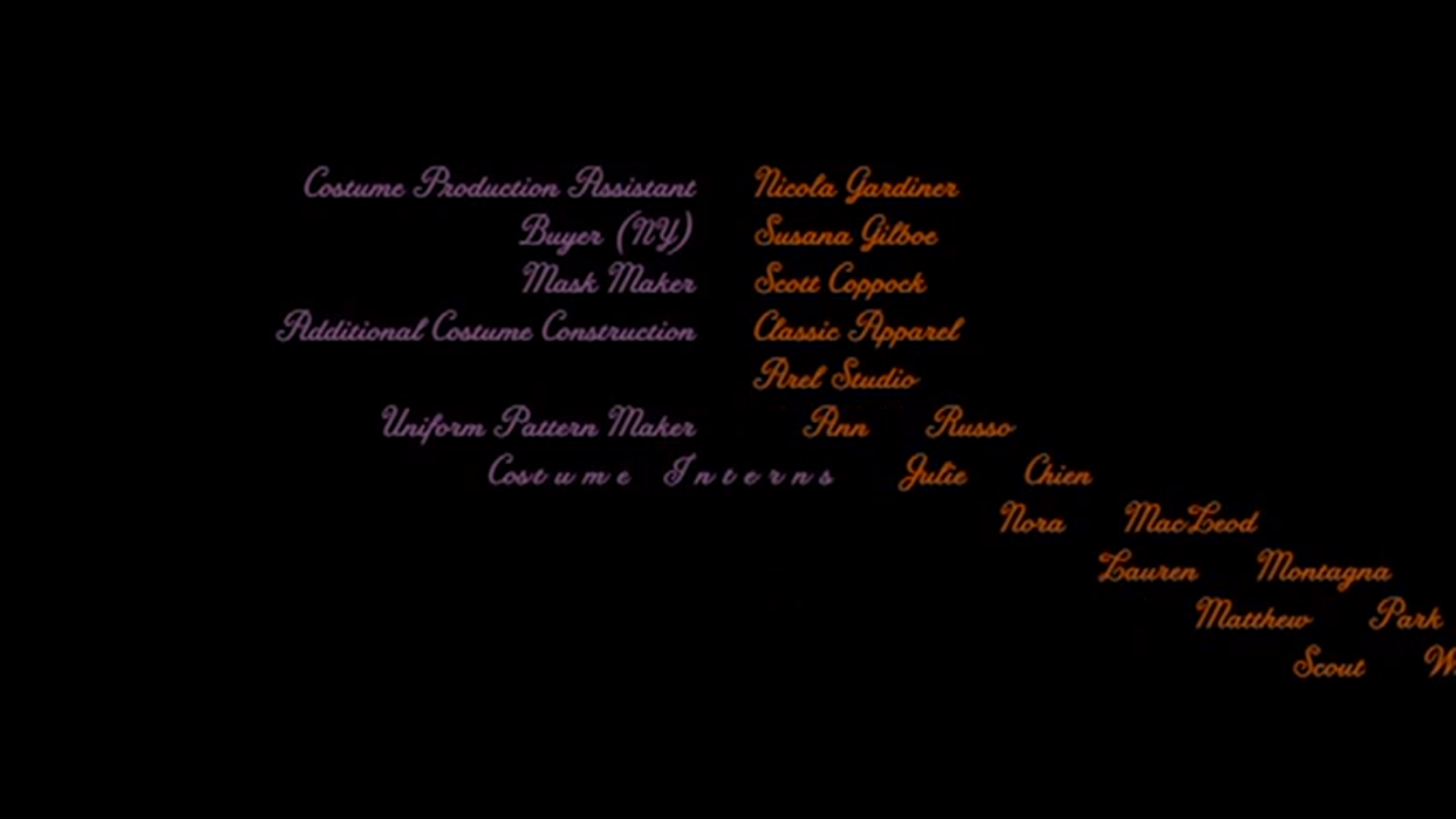Moonrise Kingdom – End Credits | The Typothecary